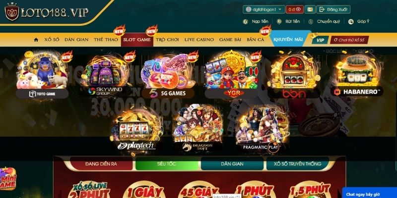 Nổ hũ Loto188 – Đỉnh cao giải trí với tỷ lệ thắng hấp dẫn